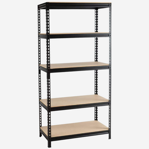 5- Adjustable Section Rack & Shelves Industrial Storage Shelving Unit Boltless Rivet |5 Sections (Height 5.3 ft. | Length 2.8 ft. | Dimension 1.4ft (Steel, Wood Finish, Chrome) 5- Adjustable Section Rack & Shelves Industrial Storage Shelving Unit Boltless Rivet |5 Sections (Height 5.3 ft. | Length 2.8 ft. | Dimension 1.4ft (Steel, Wood Finish, Chrome)