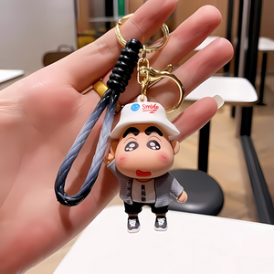 Shinchain Keychain with Metal Hook Shinchain Keychain with Metal Hook