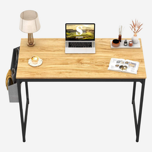 Modern & Simple Style Computer Desk with Storage Bag For Office Modern & Simple Style Computer Desk with Storage Bag For Office