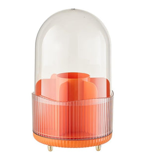 STAR WORK Makeup Brush Holder 360° Rotating | 7-Slot Organizer STAR WORK Makeup Brush Holder 360° Rotating | 7-Slot Organizer