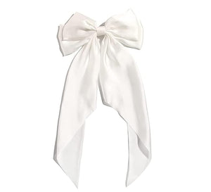 STAR WORK Girl's Long Ribbon Hair Pins Accessories (PINK) STAR WORK Girl's Long Ribbon Hair Pins Accessories (PINK)