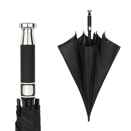 Star Work Double Canopy Umbrella Windproof & Waterproof | Automatic Open, Ergonomic Handle