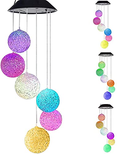 STAR WORK Solar Glow Chimes (Ball)