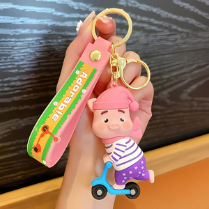 Cycle Beer Keychain With Metal Hook Cycle Beer Keychain With Metal Hook
