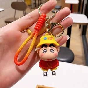 Shinchain Keychain with Metal Hook Shinchain Keychain with Metal Hook