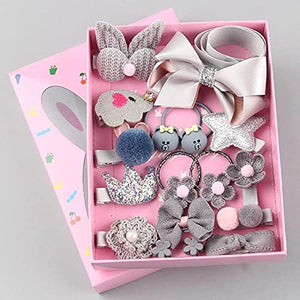 STAR WORK Toddler Hair Clips 18 Pcs Multi | Colorful Snap Barrettes STAR WORK Toddler Hair Clips 18 Pcs Multi | Colorful Snap Barrettes