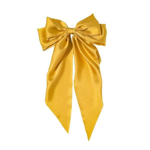 STAR WORK Girl's Long Ribbon Hair Pins Accessories (PINK) STAR WORK Girl's Long Ribbon Hair Pins Accessories (PINK)
