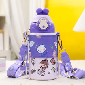 Star Work 500ml Kids Straw Bottle Vacuum Insulated | Leak-Proof & Portable Star Work 500ml Kids Straw Bottle Vacuum Insulated | Leak-Proof & Portable