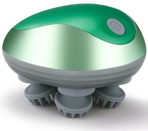 3-in-1 Electric Scalp Massager (Green Gold) 3-in-1 Electric Scalp Massager (Green Gold)