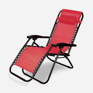 Star Work Zero Gravity Chair Foldable Recliner | Full Body Support (Orange) Star Work Zero Gravity Chair Foldable Recliner | Full Body Support (Orange)