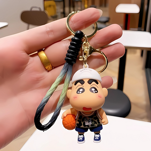 Shinchain Keychain with Metal Hook Shinchain Keychain with Metal Hook