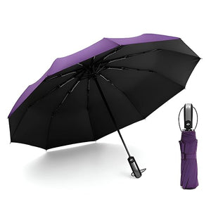 Star Work Travel Umbrella Auto Open | Compact, Lightweight & Windproof (PURPLE) Star Work Travel Umbrella Auto Open | Compact, Lightweight & Windproof (PURPLE)