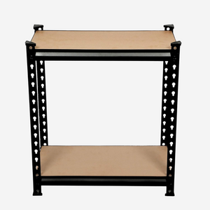2-Tier Heavy Duty Grey Storage Shelf Garage-Shop-Warehouse-Storage 2-Tier Heavy Duty Grey Storage Shelf Garage-Shop-Warehouse-Storage