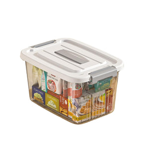 Star Work Clear Storage Box Stackable with Lid | Heavy-Duty Latches Star Work Clear Storage Box Stackable with Lid | Heavy-Duty Latches
