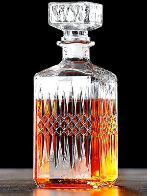 Star Work 1L Whiskey Decanter Glass | Airtight Cap | BPA-Free Star Work 1L Whiskey Decanter Glass | Airtight Cap | BPA-Free