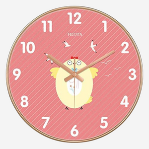 White Pink Bird Clock | Kids Room Stylish Luxury Analog Watches White Pink Bird Clock | Kids Room Stylish Luxury Analog Watches