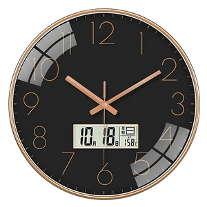 Digital Analog Wall Clock (Black Digital) Digital Analog Wall Clock (Black Digital)