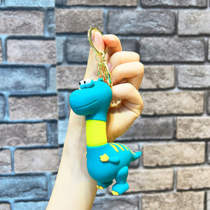 Dino Folding Keychain With Metal Hook Dino Folding Keychain With Metal Hook