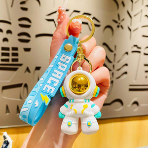 Space Keychain With Metal Hook Space Keychain With Metal Hook