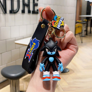 Sonic Keychain With Metal Hook Sonic Keychain With Metal Hook