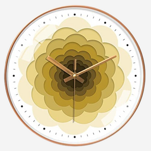 Silence Wall Clock Non-Ticking Quiet Decorative - Sun Flower Analog Silence Wall Clock Non-Ticking Quiet Decorative - Sun Flower Analog