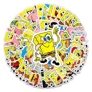 50 Pcs Stickers Of Spongebob, Vinyl Waterproof Stickers for Water Bottles, Laptop, Skateboard Journaling Scrapbook. 50 Pcs Stickers Of Spongebob, Vinyl Waterproof Stickers for Water Bottles, Laptop, Skateboard Journaling Scrapbook.
