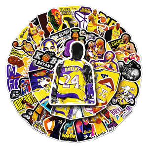 50 Pcs Stickers Of Koby Basketball, Vinyl Waterproof Stickers for Water Bottles, Laptop, Skateboard Journaling Scrapbook. 50 Pcs Stickers Of Koby Basketball, Vinyl Waterproof Stickers for Water Bottles, Laptop, Skateboard Journaling Scrapbook.