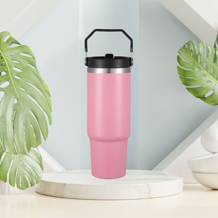 900ml Stainless Steel Vacuum Insulated Tumbler (PINK)