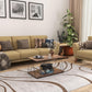 Metal Frame Tepoy with Elegant Wooden Top – Modern Center Table with Sturdy Support & Spacious Storage Shelf for Living Room, Drawing Room & Balcony (Wire TEPOY)
