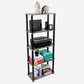 5-Tier Heavy Duty Black Storage Shelves For Home And Garage