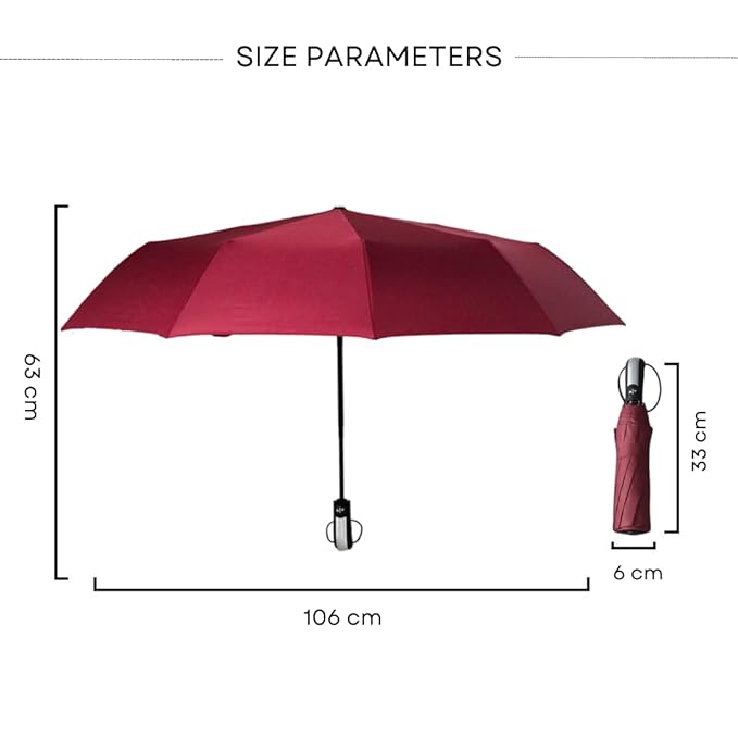 STAR WORK Umbrella for Travel Auto Open Compact, Lightweight & Folding- Best Windproof Umbrellas for Rain,Sun & Wind UV Protection,Easy Carry for Women and Men (Free Waterproof Phone Case)