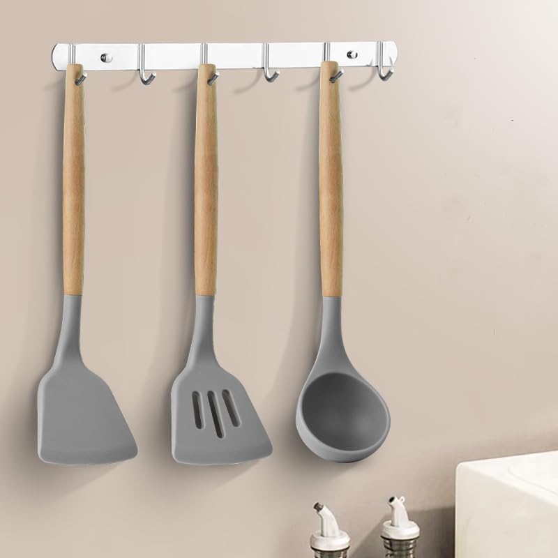 Star Work Silicon Spatula for Kitchen | Non-Stick | Cooking Spatulas w