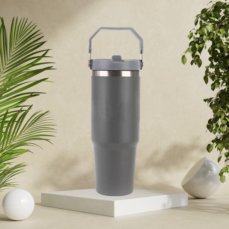 900ml Stainless Steel Vacuum Insulated Tumbler (GREY)