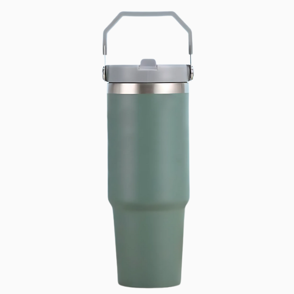 900ml Stainless Steel Vacuum Insulated Tumbler (GREEN)