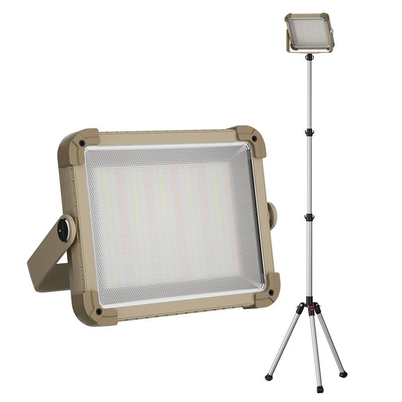 STAR WORK Multifunctional Work Light Solar Powered | Camping & Yard La ...