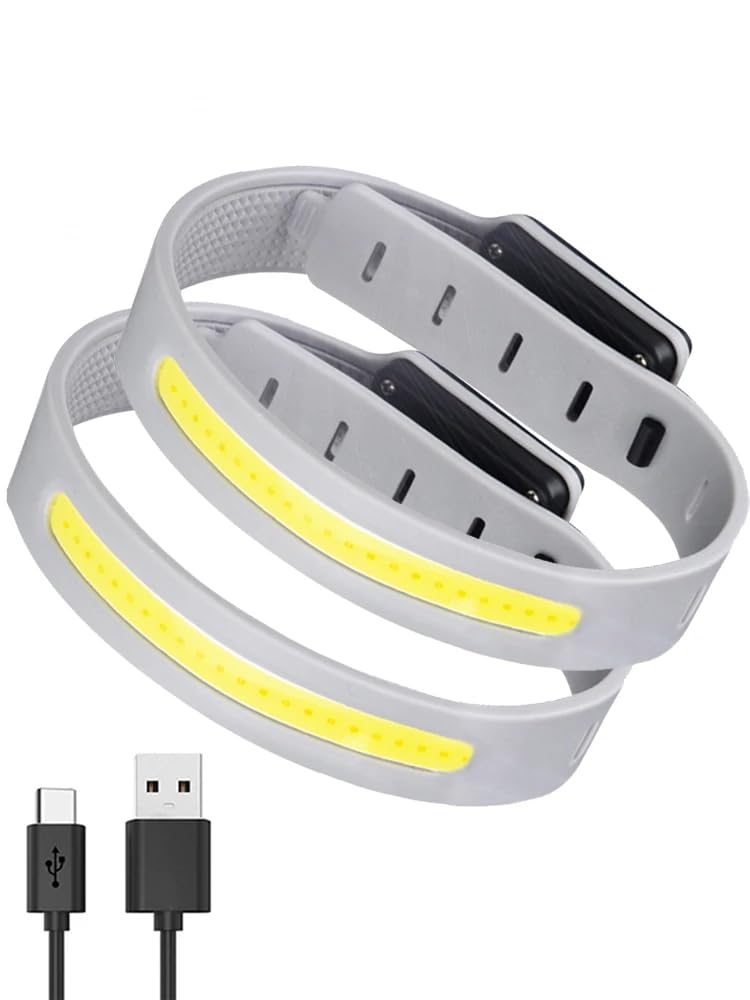 STAR WORK LED Wrist Lamp COB Armband Light | Type-C Rechargeable – Star ...