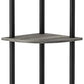 STAR WORK Corner Shelf Industrial Wall Rack | Home & Office Storage
