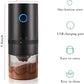 Automatic Coffee Grinder – Adjustable Burr Mill with Precision Coarseness Control |Portable | USB Rechargeable, Compact & Durable Design for Espresso, French Press & Pour Over. (Black)