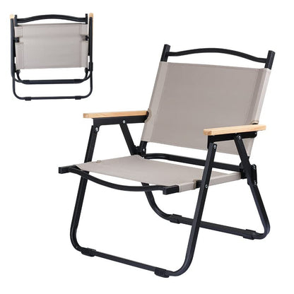 STAR WORK Portable Folding Chair Alloy Steel | Lightweight & Compact