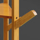 STAR WORK Bamboo Clothes Rack – Foldable, space-saving corner stand for coats & clothes. (92-5 Beige)