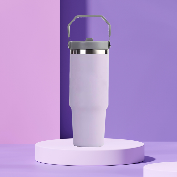 900ml Stainless Steel Vacuum Insulated Tumbler (LAVENDER)