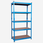 Metal Adjustable Shelf For Garage Storage Utility | Blue Color Rack