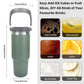 900ml Stainless Steel Double Vacuum Insulated Tumbler (Green)