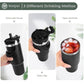 900ml Stainless Steel Double Vacuum Insulated Tumbler (Black)