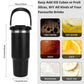 900ml Stainless Steel Double Vacuum Insulated Tumbler (Black)