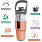 900ml Stainless Steel Double Vacuum Insulated Tumbler (Orange)