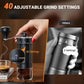 Manual Coffee Grinder Portable Hand Crank Burr Mill with Adjustable Coarseness Precision Grinding for Espresso, French Press & Pour Over & Travel-Friendly Design. (Manual Coffee Grinder)