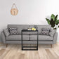 Star Work C shape Coffee Table For Living Room