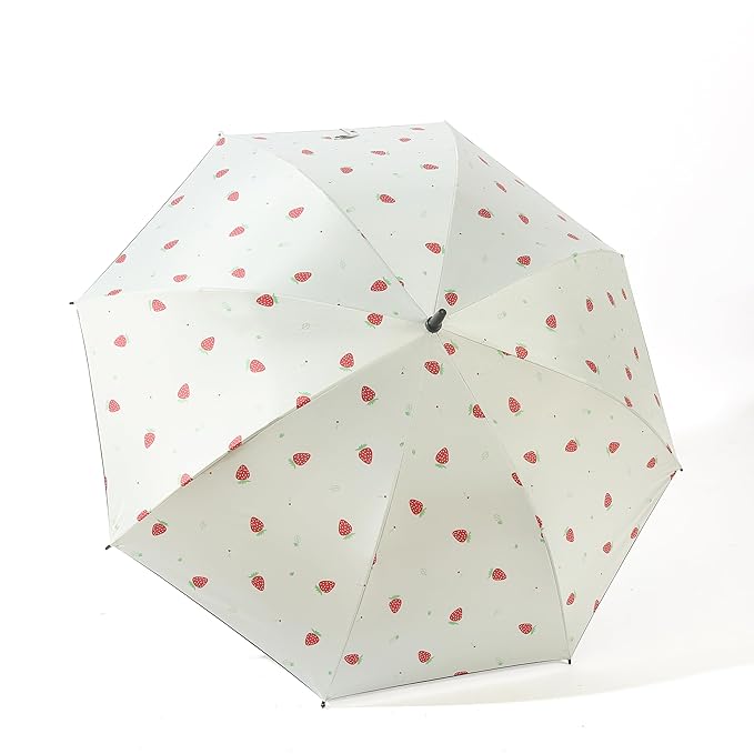 STAR WORK Summer Folding Travel Umbrella, Windproof Umbrella-Sun & Rain Umbrellas, Waterproof & Anti UV Umbrella for Women men, Automatic Umbrella,Fun Gift, UV Blocker