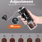 Manual Coffee Grinder Portable Hand Crank Burr Mill with Adjustable Coarseness Precision Grinding for Espresso, French Press & Pour Over & Travel-Friendly Design. (Manual Coffee Grinder)